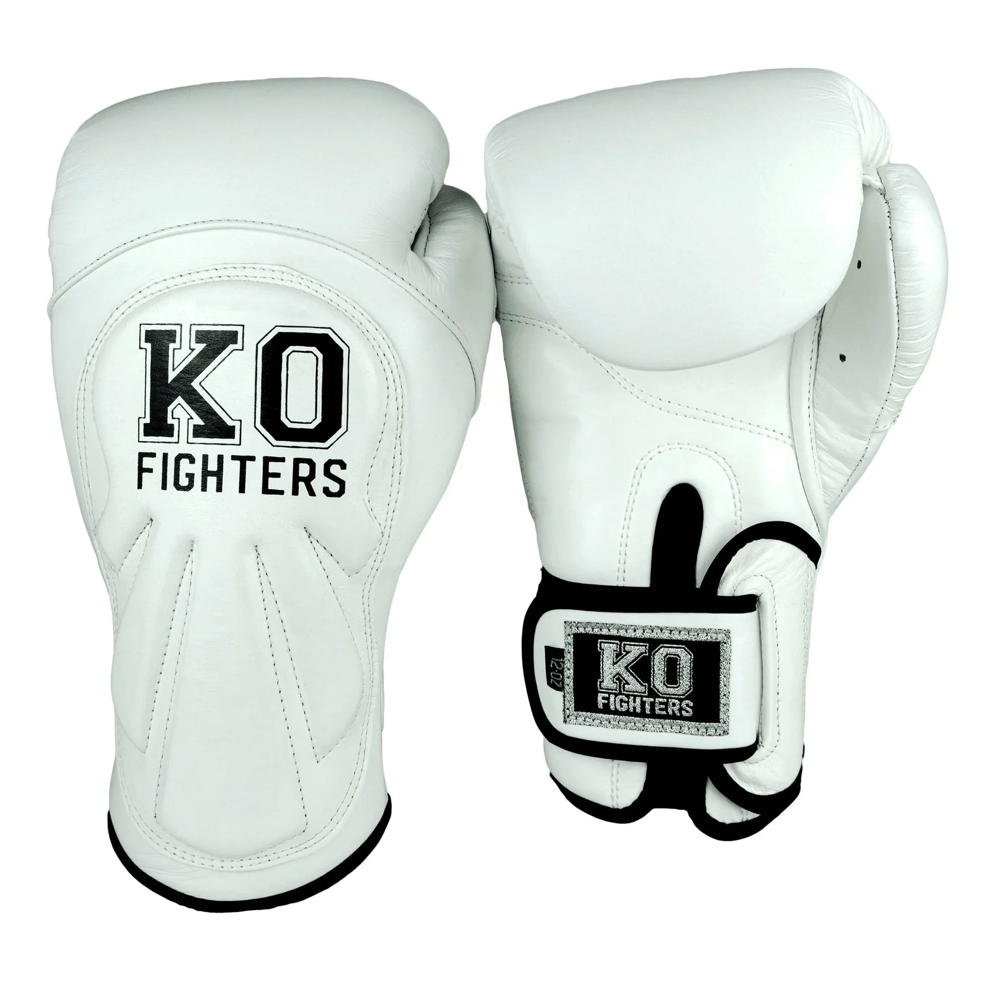 punch handschuhe Punch Machine (Kick) Boxhandschuhe Weiß – KO Fighters