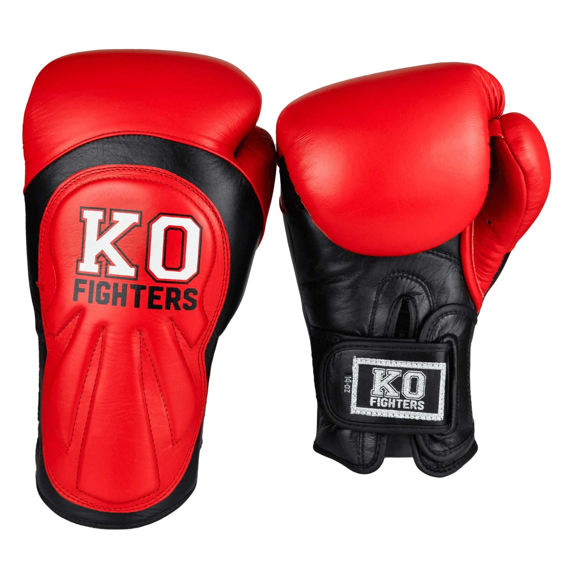punch handschuhe Punch Machine (Kick) Boxhandschuhe Rot – KO Fighters